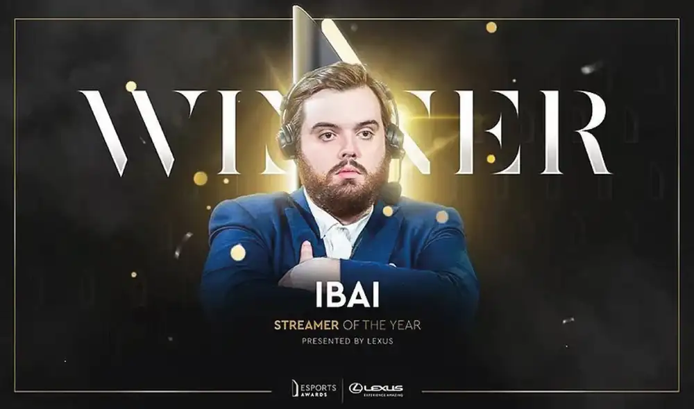 Una vez más, el streamer español reafirma su buen momento. Foto: Esports Awards Una vez más, el streamer español reafirma su buen momento. Foto: Esports Awards
