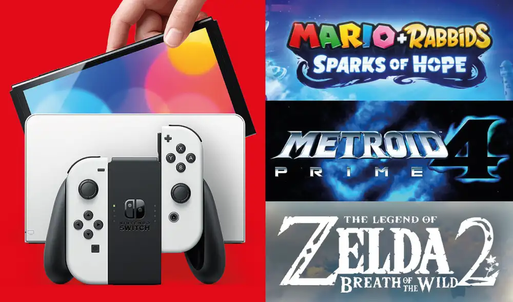 La Switch buscará revolucionar los videojuegos del 2022 con una selecta lista de títulos exclusivos. Foto: composición LR/ Nintendo La Switch buscará revolucionar los videojuegos del 2022 con una selecta lista de títulos exclusivos. Foto: composición LR/ Nintendo