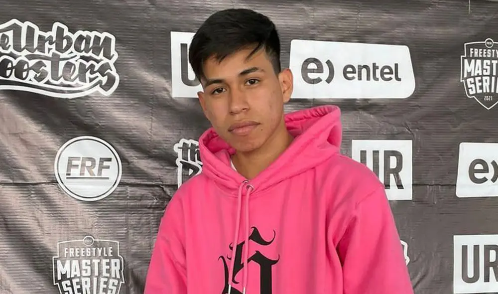 Kian en la previa de la jornada 2 de FMS Perú. Foto: Instagram de Kian