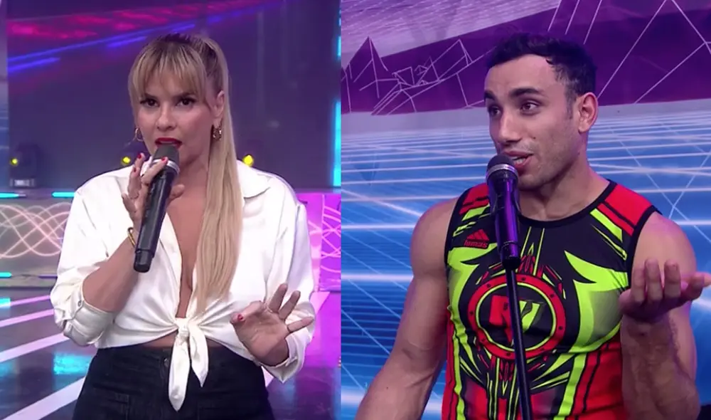 El chico reality Said Palao dijo a los televidentes que Johanna San Miguel es la conductora que menos le agrada. Foto: composición / América TV El chico reality Said Palao dijo a los televidentes que Johanna San Miguel es la conductora que menos le agrada. Foto: composición / América TV