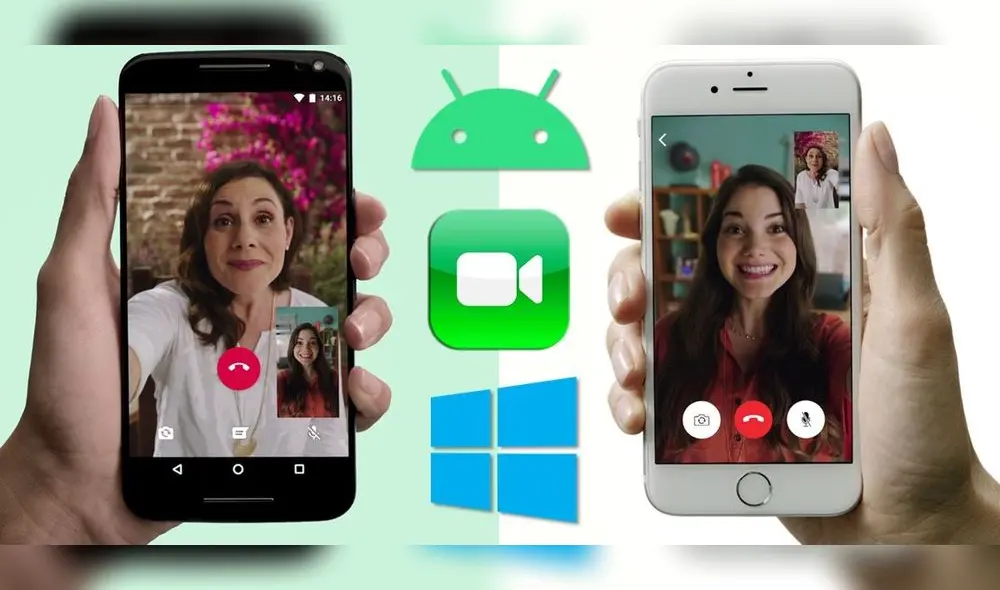 FaceTime llega oficialmente a Android y Windows. Foto: android phoria