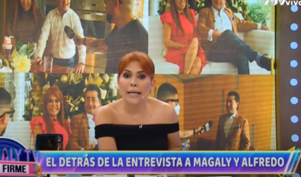 Magaly Medina aseguró que apoyará a su esposo Alfredo Zambrano en las acciones legales que tome. Foto: captura Magaly TV, la firme Magaly Medina aseguró que apoyará a su esposo Alfredo Zambrano en las acciones legales que tome. Foto: captura Magaly TV, la firme