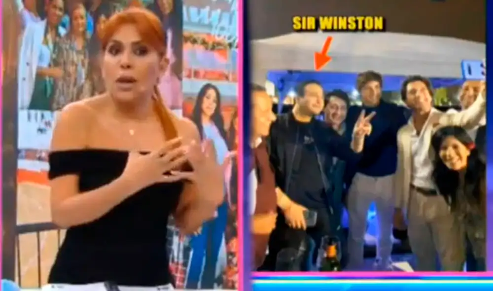 Magaly Medina habló sobre cómo conoció al novio de Sheyla Rojas. Foto: capturas ATV