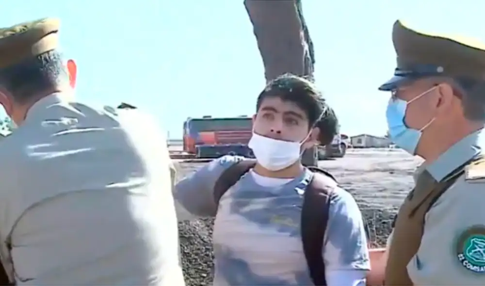 De momento se desconocen las intenciones del hombre que fue detenido durante una actividad del candidato José Antonio Kast. Foto: 24 Horas