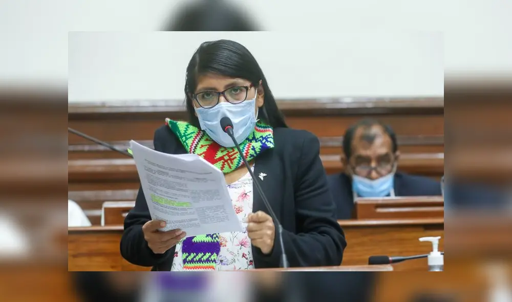 Palacios juró como congresista el último 23 de julio. Foto: Congreso