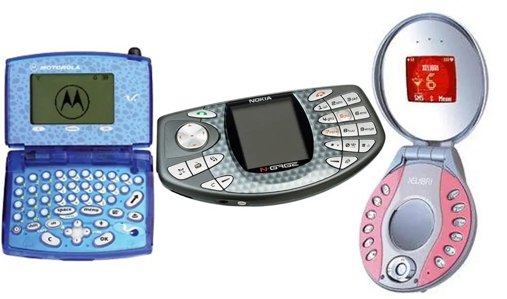 Estos celulares se han convertido en piezas de colección. Foto: composición La República