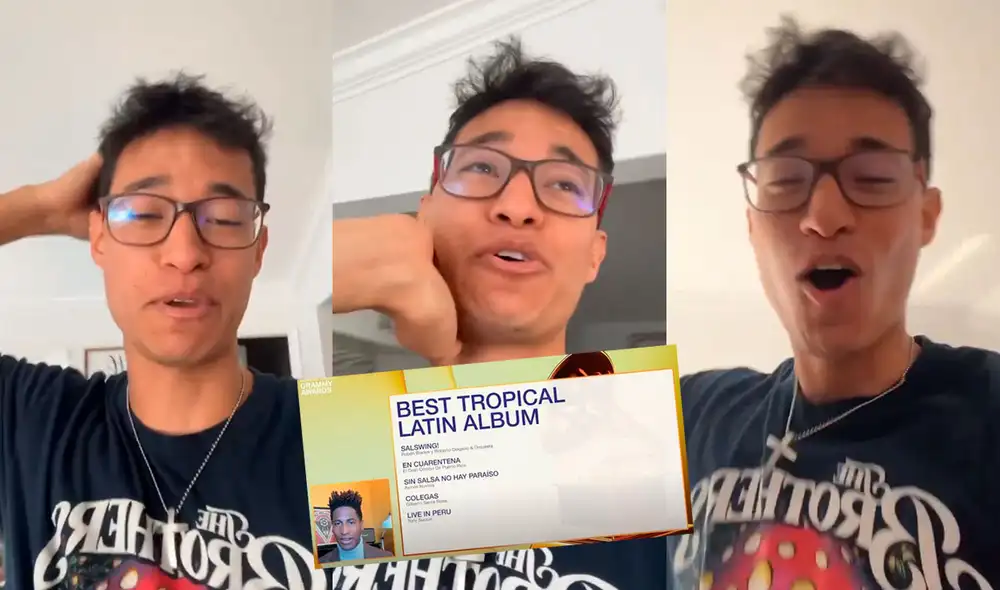 Tony Succar es nominado en categoría mejor álbum tropical latino. Foto: captura/Instagram