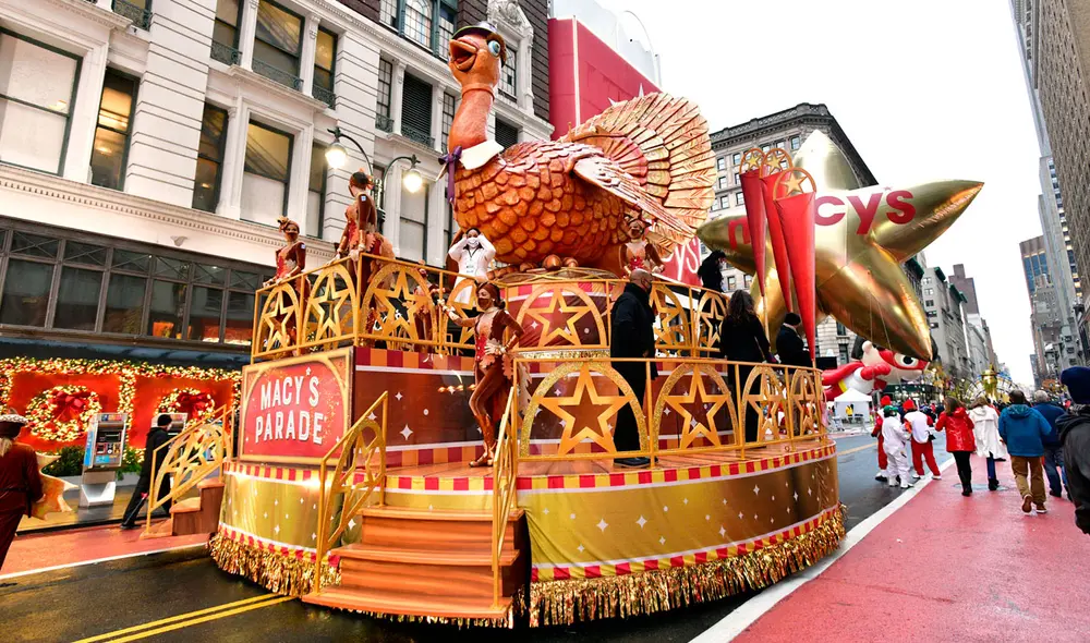 El pavo y el desfile de Macy's son dos de los emblemas del Día de Acción de Gracias. Foto: AFP