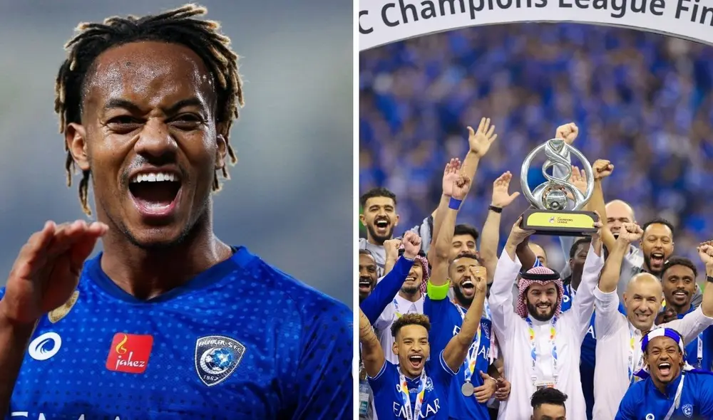 André Carrillo ganó su segunda AFC Champions League. Foto: Al-Hilal.