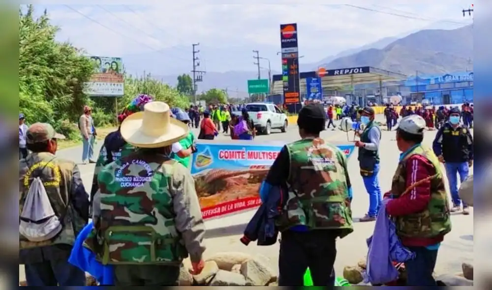 Ronderos se mantienen firme en su paro indefinido. Foto: Prensa Libre Ronderos se mantienen firme en su paro indefinido. Foto: Prensa Libre