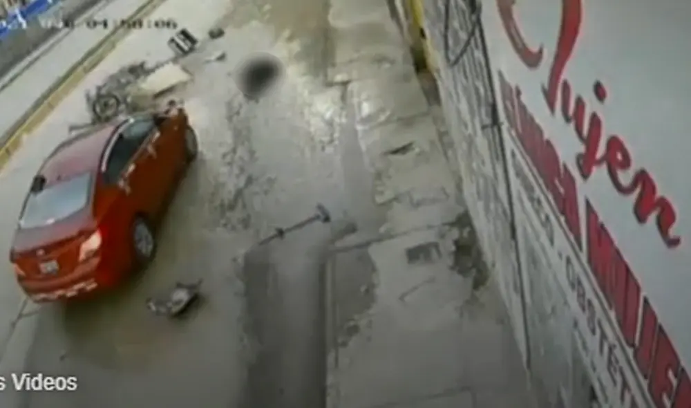 El oficial fue identificado como Jaime Condori Tito. Foto: América Noticias