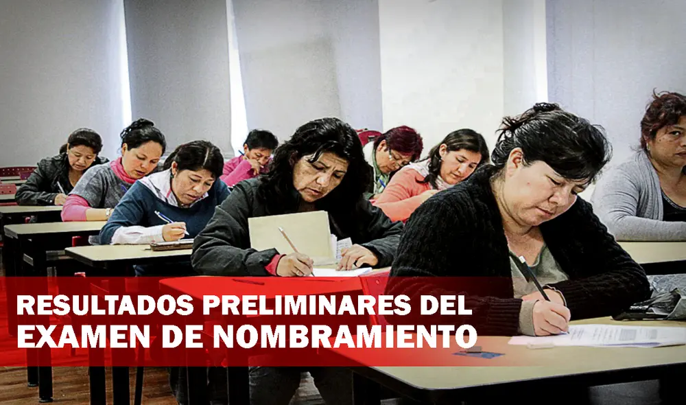 Conoce en esta nota los resultados de la prueba de Nombramiento, realizado el último 13 de noviembre. Foto: Andina/composición La República/Jazmín Ceras Conoce en esta nota los resultados de la prueba de Nombramiento, realizado el último 13 de noviembre. Foto: Andina/composición La República/Jazmín Ceras