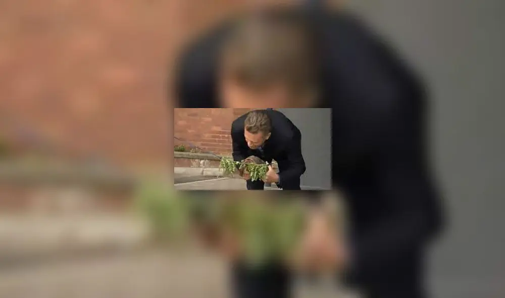 La divertida escena es viral en redes sociales. Foto: captura de Facebook