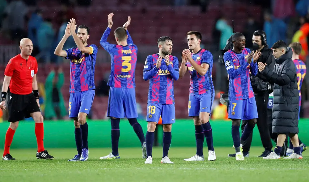 FC Barcelona tiene siete puntos en la tabla del grupo G. Foto: EFE