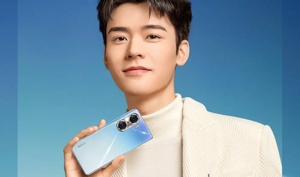 El Honor 60 tendrá triple cámara. Foto: Honor El Honor 60 tendrá triple cámara. Foto: Honor