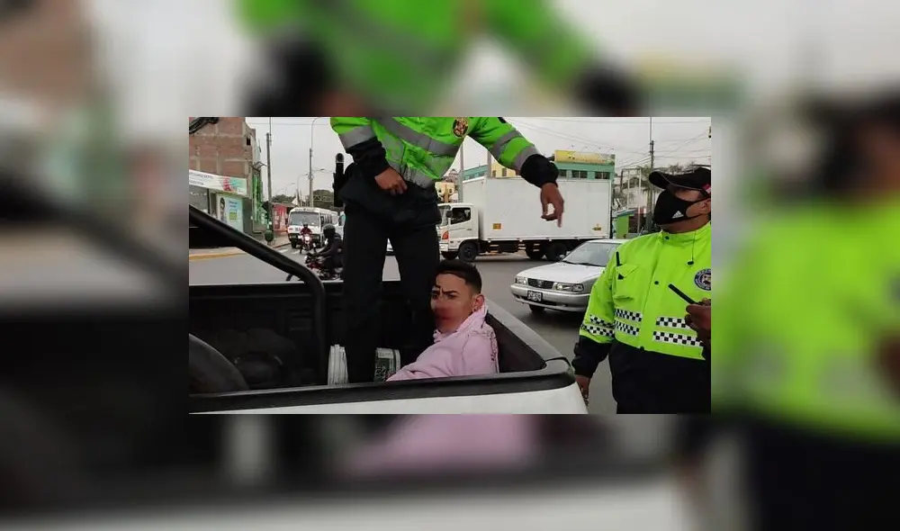 Delincuente fue detenido por la PNP. Foto: Municipalidad de Surco