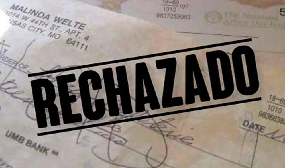 La Ley de Títulos Valores indica los casos en que no se puede cobrar un cheque. Foto: composición de Fabrizio Oviedo / La República