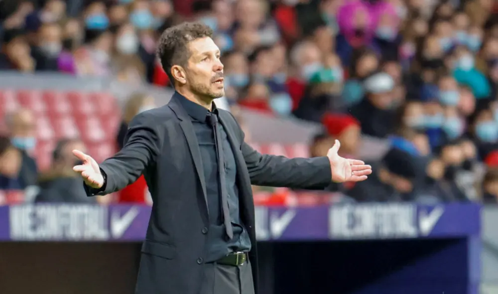 Diego Simeone dirige al Atlético de Madrid desde 2011. Foto: EFE