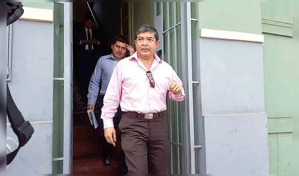 Investigado. Omar Jiménez gobernó Tacna desde el 2015 hasta noviembre del 2018. Foto: La República