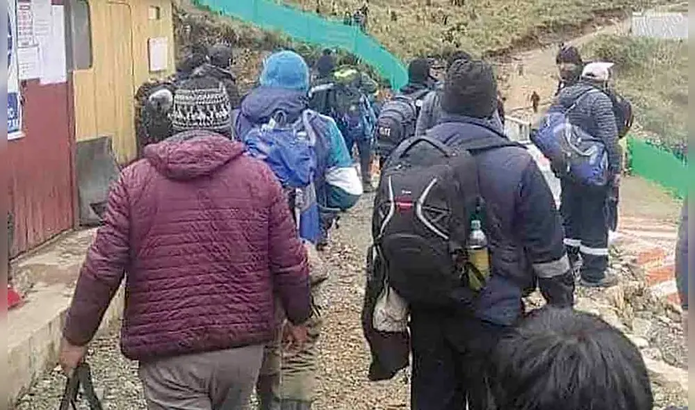 Protesta contra minera. Foto: difusión