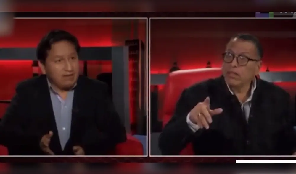 El congresista por Perú Libre le hizo la misma pregunta que le formuló el conductor y este no supo qué responder: Foto: captura de Willax El congresista por Perú Libre le hizo la misma pregunta que le formuló el conductor y este no supo qué responder: Foto: captura de Willax