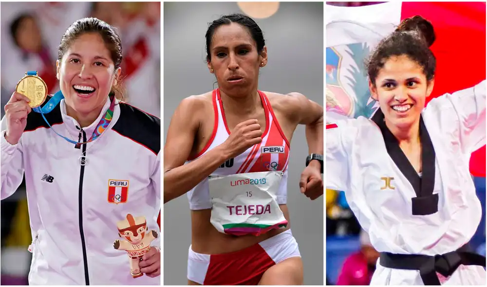 Grandes deportistas peruanas están nominadas para los premios Igualdad, Mujer y Deporte 2021. Foto: composición/Andina