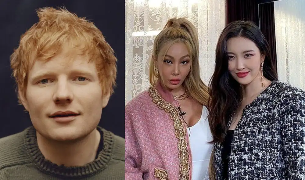 "Shivers" es el más reciente hit de Ed Sheeran. Nueva versión con Jessi y Sunmi fue lanzada el 24 de noviembre. Foto: composición Asylum / Naver