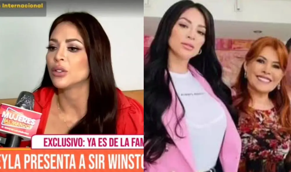 Sheyla Rojas posa junto a Magaly Medina en casa de la conductora. Foto: composición/ captura de Latina/ Instagram Sheyla Rojas posa junto a Magaly Medina en casa de la conductora. Foto: composición/ captura de Latina/ Instagram