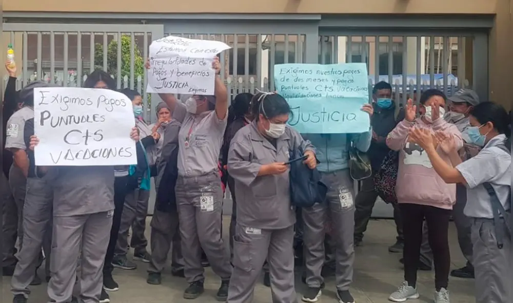 Protesta ha sido declarada de forma indefinida. Foto: URPI La República/Rosa Quincho