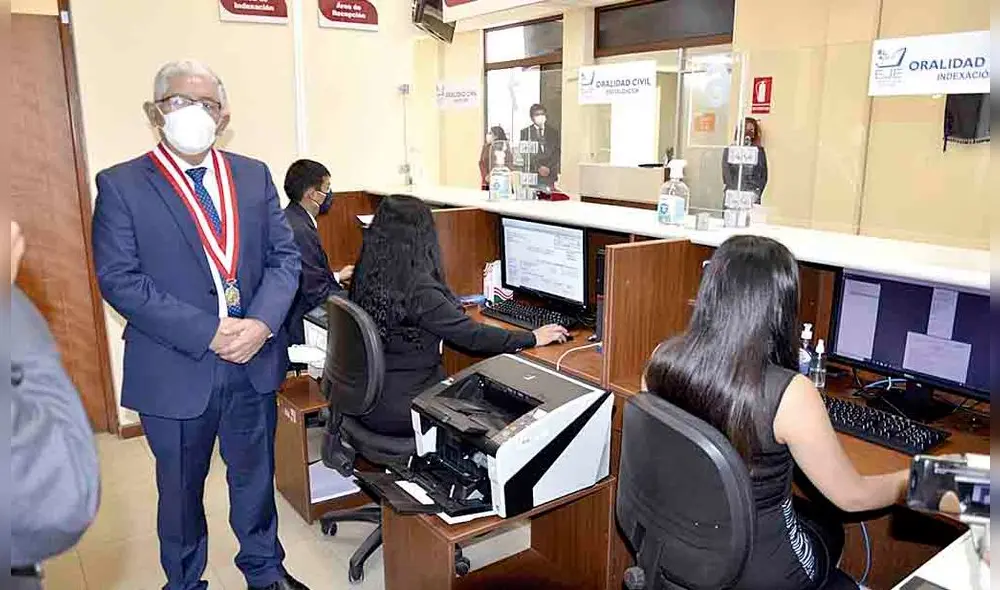 Listo. Expediente electrónico ya funciona en PJ de Arequipa. Foto: difusión