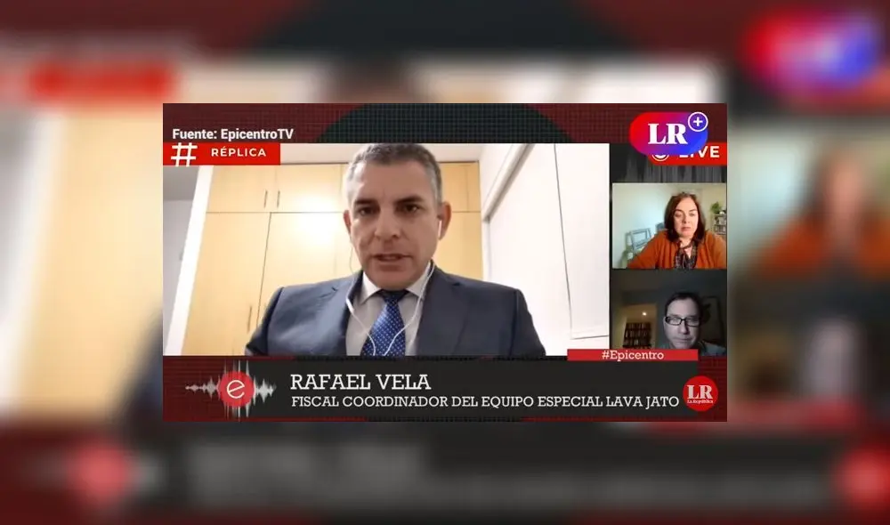 Rafael Vela, fiscal y coordinador del equipo especial Lava Jato. Video: LR+