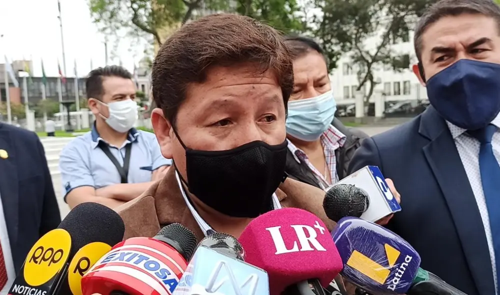 Guido Bellido presidió el primer gabinete ministerial del Gobierno de Pedro Castillo. Foto y video: Omar Coca/URPI-LR