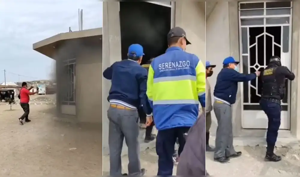 El siniestro se registró en el asentamiento humano Unión del Sur. Foto: Seguridad Ciudadana NC