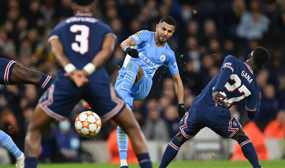 PSG vs. Manchester City EN VIVO por la Champions League 2021-22 desde el Etihad Stadium. Foto: AFP PSG vs. Manchester City EN VIVO por la Champions League 2021-22 desde el Etihad Stadium. Foto: AFP