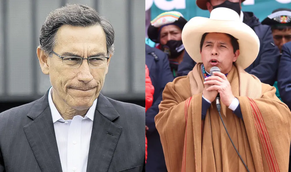 Martin Vizcarra criticó al presidente de la República Pedro Castillo. Foto: Antonio Melgarejo La República/Presidencia