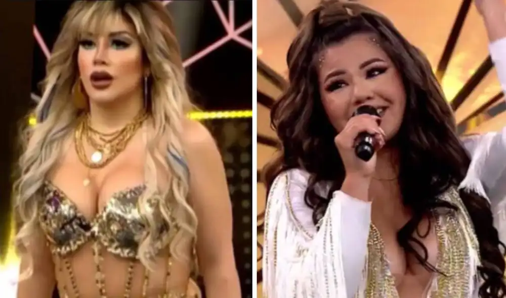 Claudia Serpa respalda a Rubí Palomino tras ser sentenciada. Foto: capturas de América TV