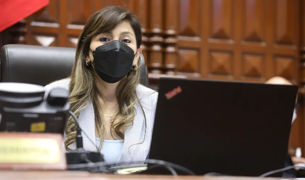Lady Camones representa a la región de Ancash en el Congreso de la República. Foto: Parlamento