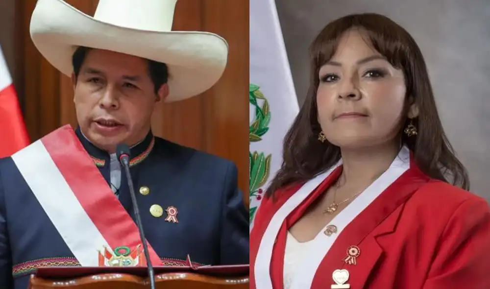 Mientras José Jerí, vocero de Somos Perú, calificó de “irresponsable” el pedido de vacancia de Chirinos, Kira Alcarraz anuncia que lo está evaluando a título personal. Foto: Composición LR Presidencia / Congreso