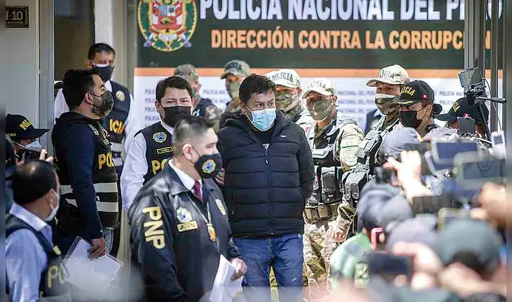 Juez dictó 24 meses de prisión preventiva contra Elmer Cáceres Llica. Foto: La República