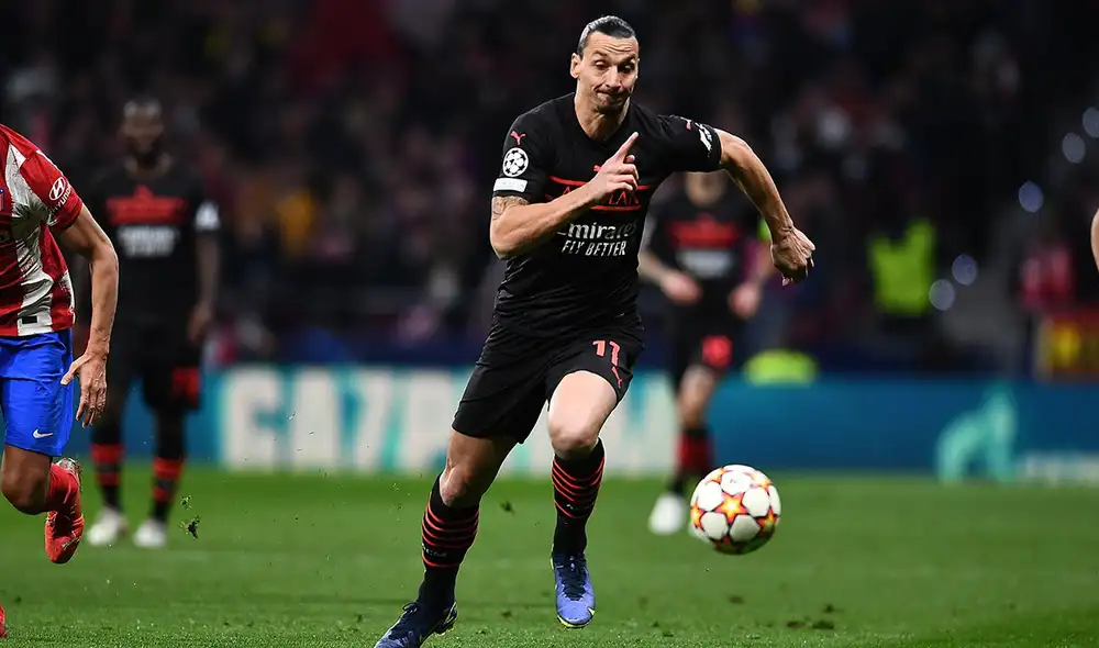 Zlatan Ibrahimovic ingresó ante el Altético de Madrid en la pasada fecha. Foto: Twitter @acmilan Zlatan Ibrahimovic ingresó ante el Altético de Madrid en la pasada fecha. Foto: Twitter @acmilan