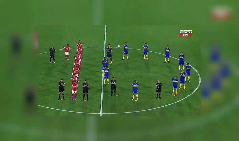 Boca Juniors vs Independiente. Fuente: Twitter ESPN