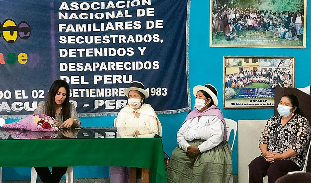 Reacción. En Anfasep están indignados con Patricia Chirinos. Foto: difusión