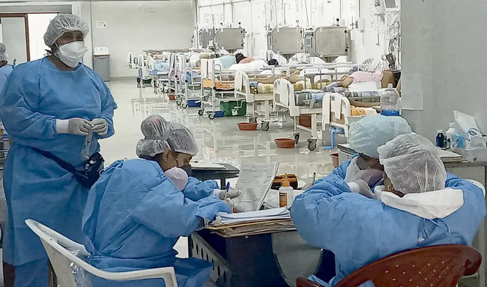 Rebrote en provincias de Piura. Hospitales de Sullana están al tope por casos graves. Foto: difusión Rebrote en provincias de Piura. Hospitales de Sullana están al tope por casos graves. Foto: difusión