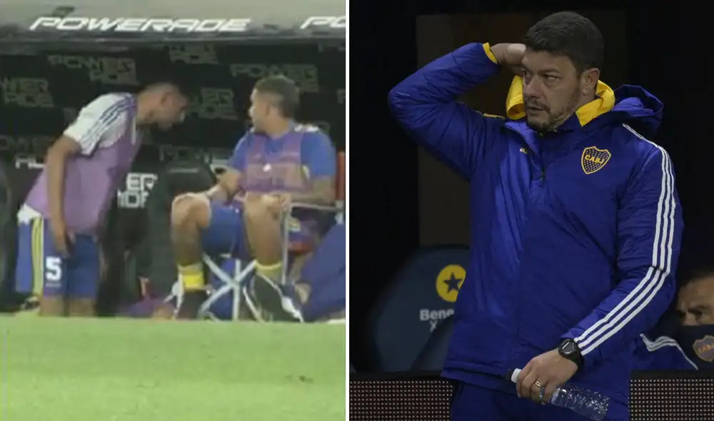 Carlos Zambrano no es titular habitual en Boca Juniors con Sebastián Battaglia. Foto: composición de ESPN/AFP