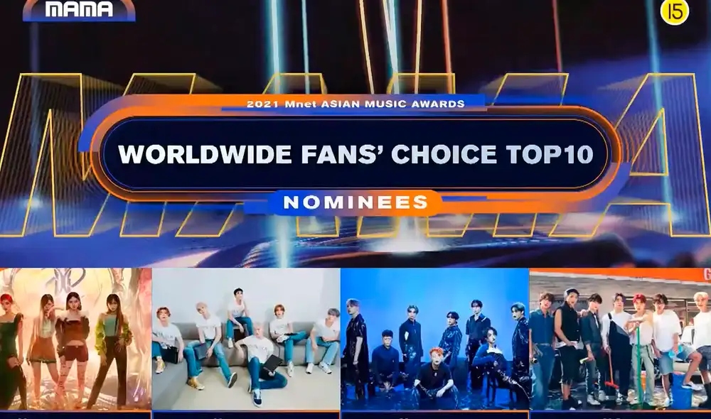 Los MAMA 2021 se realizarán el 11 de diciembre. Foto: Mnet Los MAMA 2021 se realizarán el 11 de diciembre. Foto: Mnet