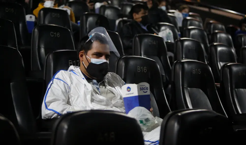 Actualmente, los cines tienen un aforo en sus salas solo al 50% de su capacidad. Foto: Carlos Contreras/La República Actualmente, los cines tienen un aforo en sus salas solo al 50% de su capacidad. Foto: Carlos Contreras/La República