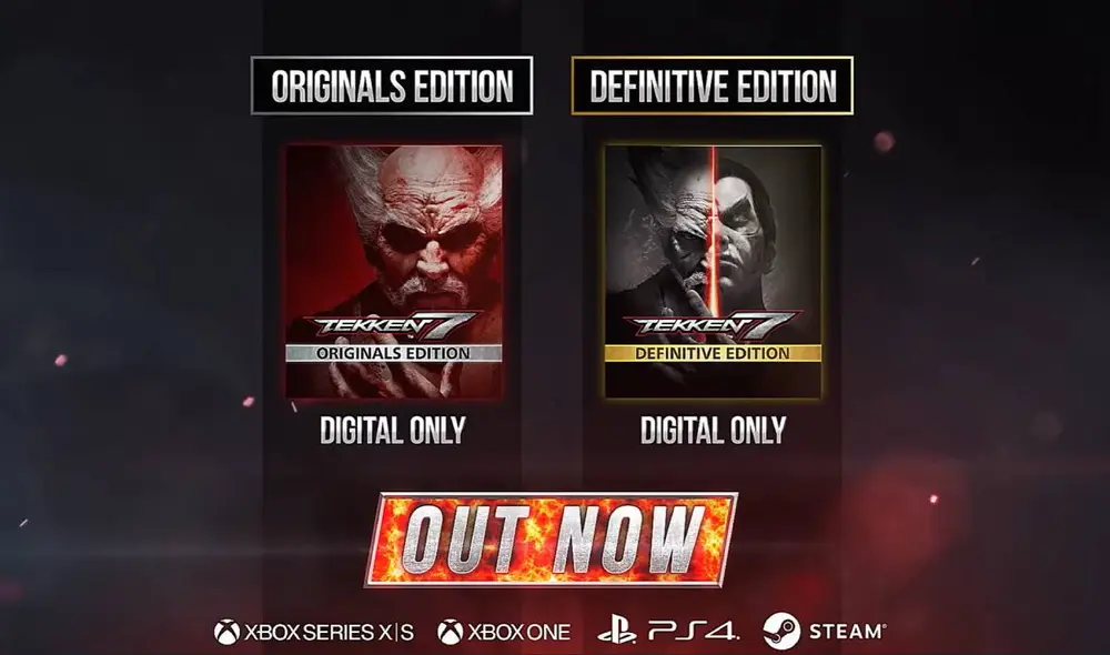 Fans tuvieron que esperar todo este tiempo para poder comprar una edición completa de Tekken 7 con todos los 54 personajes. Foto: Bandai Namco