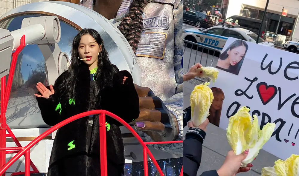 Cuarteto viajó desde Corea del Sur a Nueva York para participar en pasacalle. Foto: Macy's/@FIXONALLY