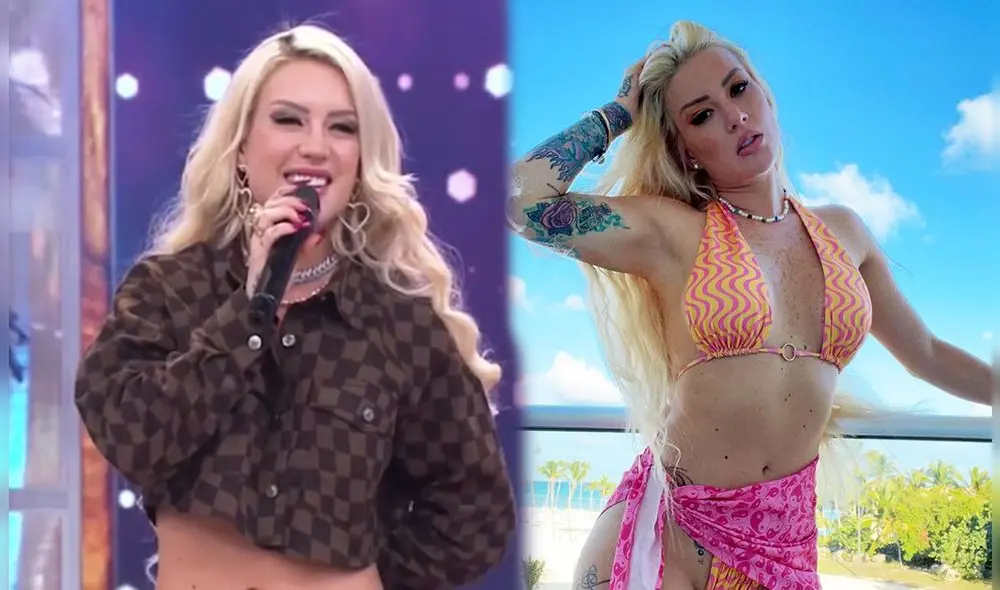 Leslie Shaw habla de su cuenta en OnlyFans. Foto: captura de América TV /Instagram Leslie Shaw habla de su cuenta en OnlyFans. Foto: captura de América TV /Instagram