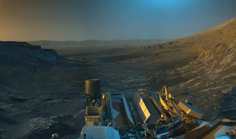 El rover Curiosity de la NASA lleva estudiando el suelo marciano desde 2012, cuando aterrizó en el cráter Gale. Foto: NASA / JPL-Caltech